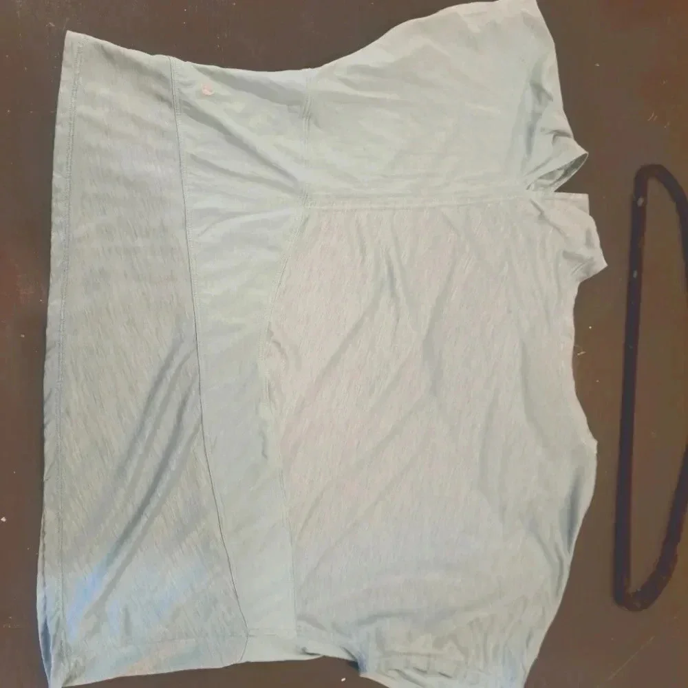 Lulemon no  inhibitions tee green - Picture 9 of 16